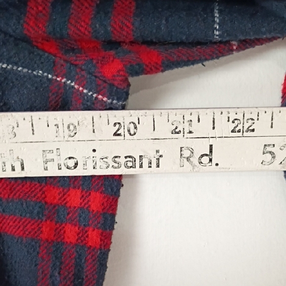 Ci Sono Red and Black Plaid Button-Up Shirt Women's Medium - Picture 6 of 10